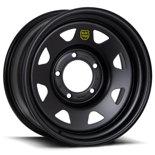 Prado 250 (17X9) 4x Blak Trak Steel wheels (6/139.7) +35 OFFSET