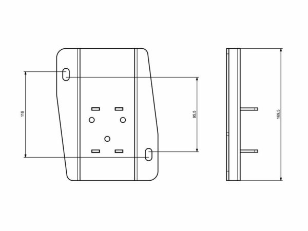 UNIVERSAL AWNING BRACKETS – BY FRONT RUNNER