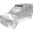 LAND ROVER DISCOVERY LR3/LR4 WIND FAIRING - BY FRONT RUNNER - Image 2