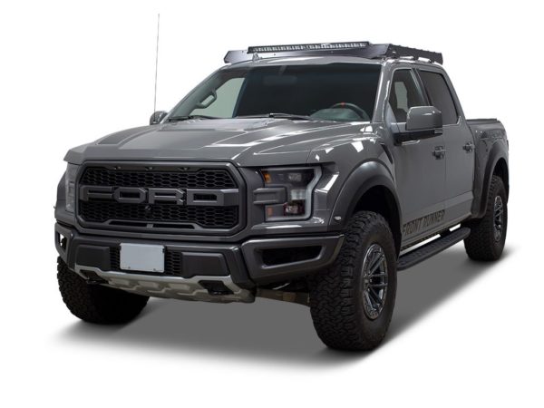 FORD F150 SUPER CREW SLIMSPORT RACK 40″ LIGHT BAR WIND FAIRING – BY FRONT RUNNER