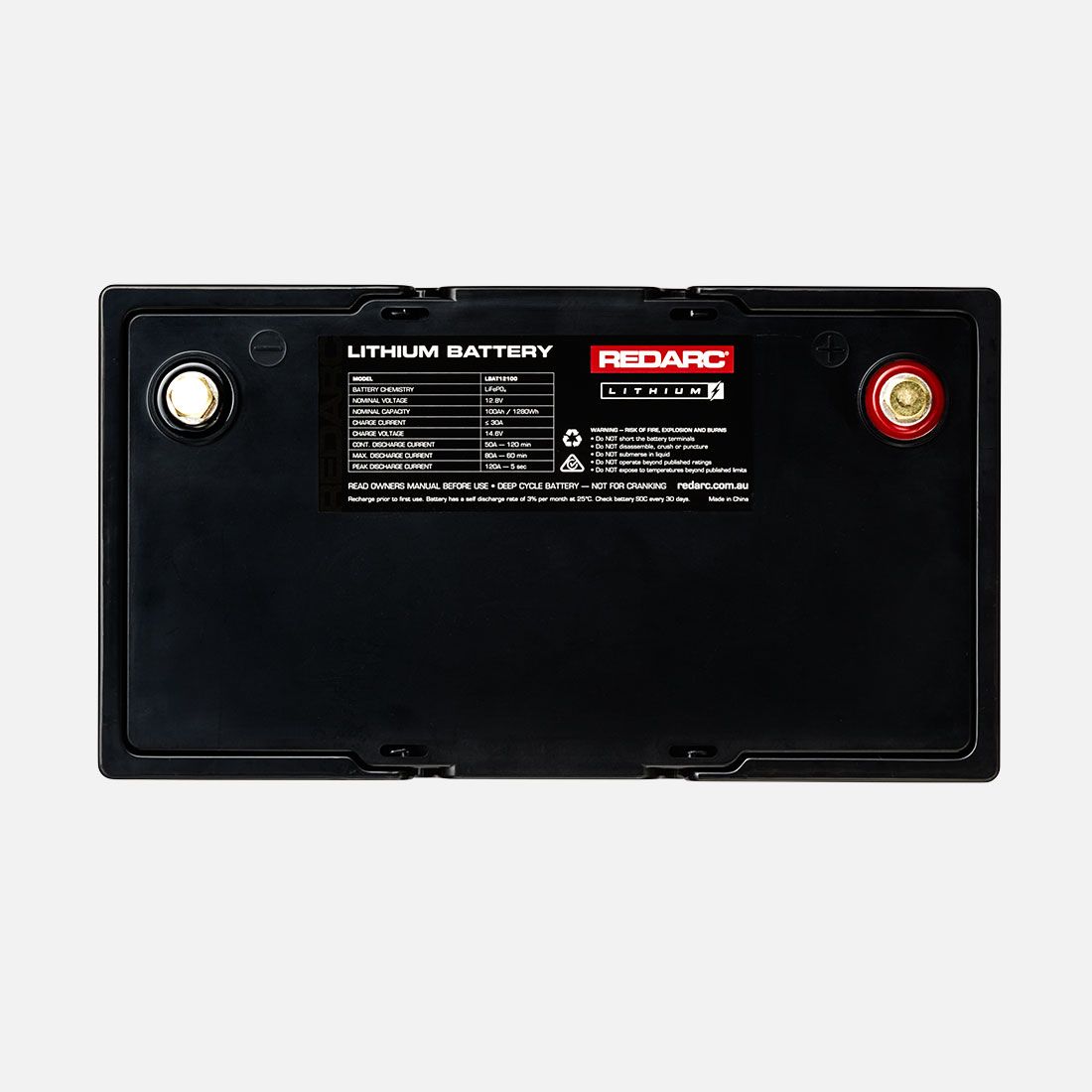 100AH LITHIUM DEEP CYCLE BATTERY