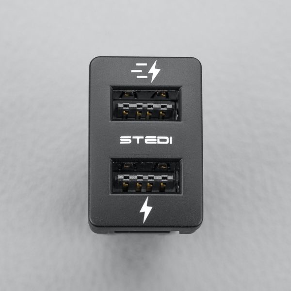 SHORT TYPE DUAL USB TO SUIT TOYOTA