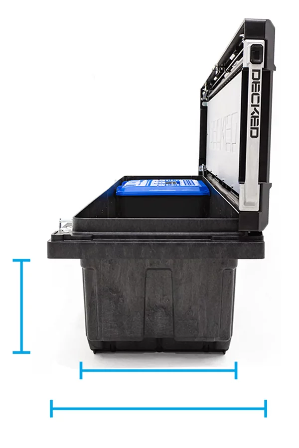 DECKED TOOL BOX WITHOUT LADDER