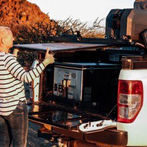 PRO STAINLESS STEEL CAMP TABLE KIT – BY FRONT RUNNER