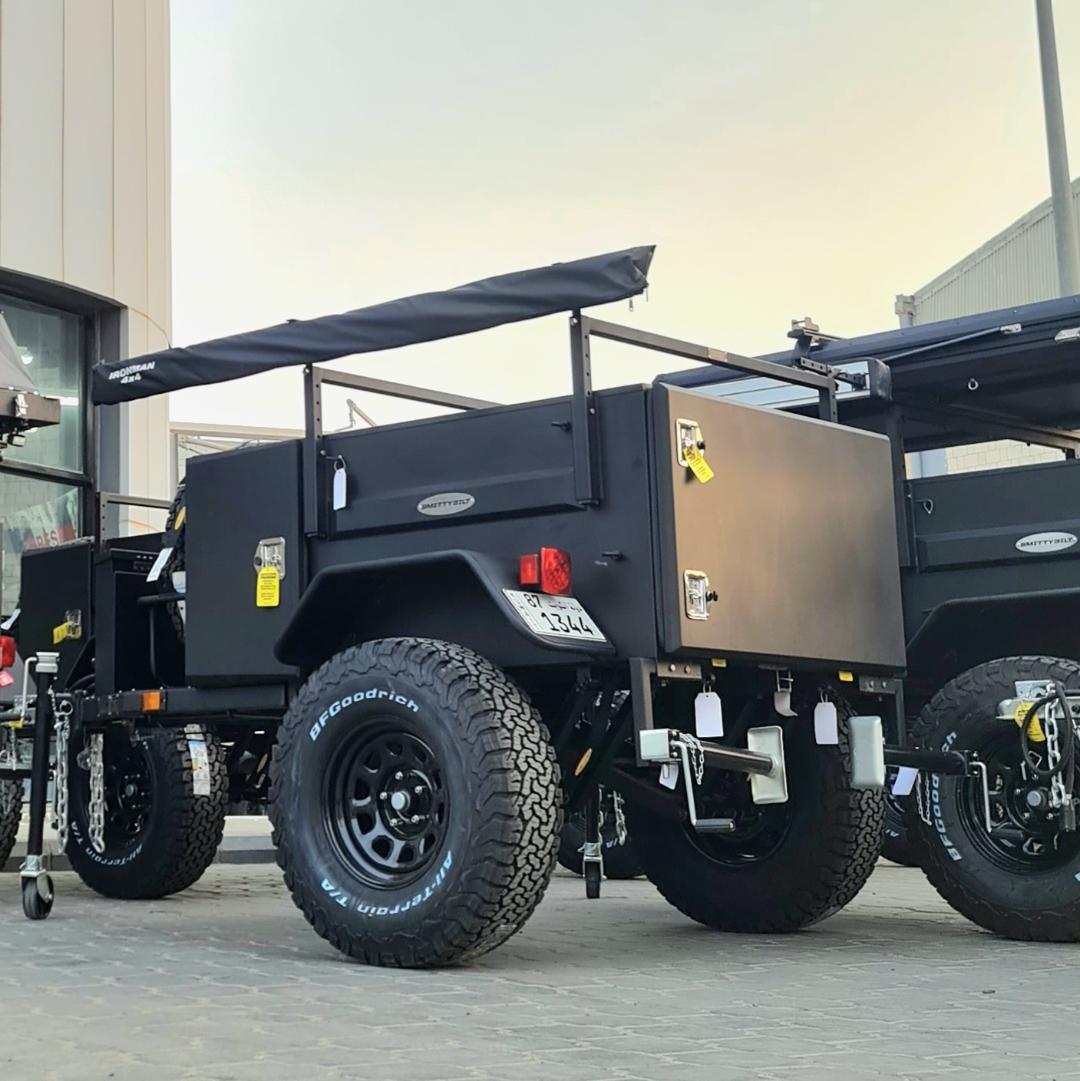 SCOUT TRAILER includes roofrack, awning and shower box