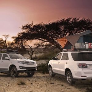 FORTUNER (2005-2015) (1964mm) SLIMLINE II ROOF RACK KIT – KRTF005T