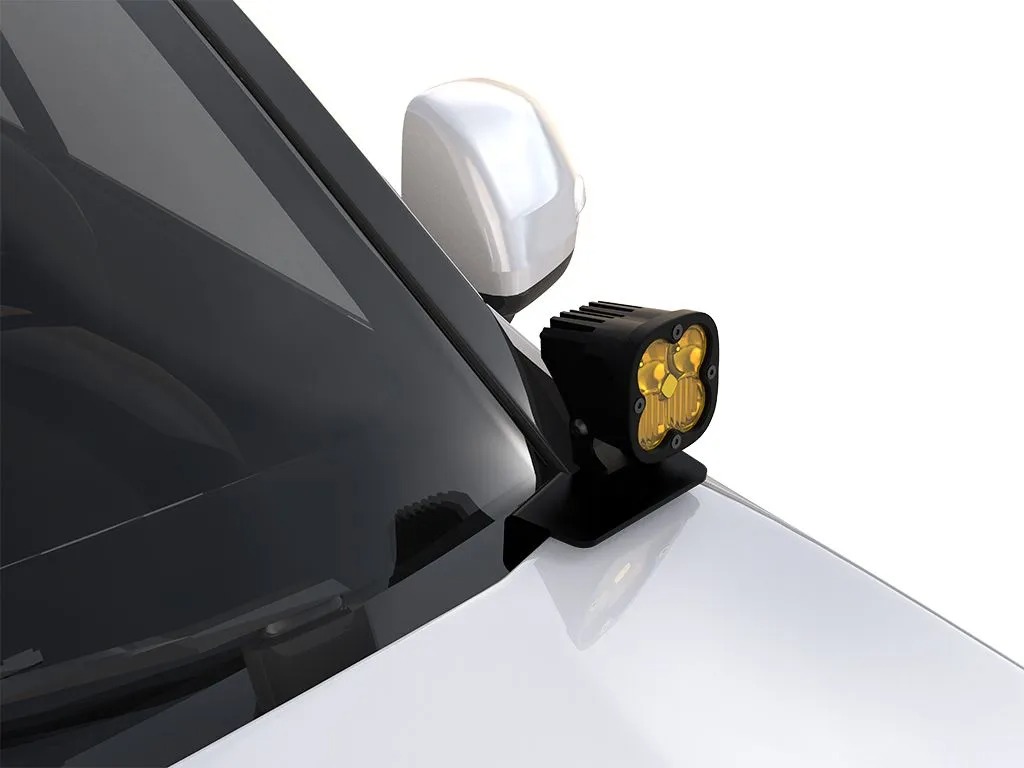 PRADO 150/GX460 2010+ DITCH MOUNT A-PILLAR LIGHT BRACKETS
