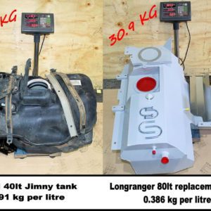 JIMNY 2018+ fuel tank 80L