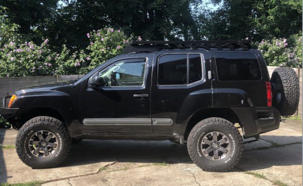 XTERRA (1964mm) SLIMLINE II ROOF RACK KIT – KRNX005T